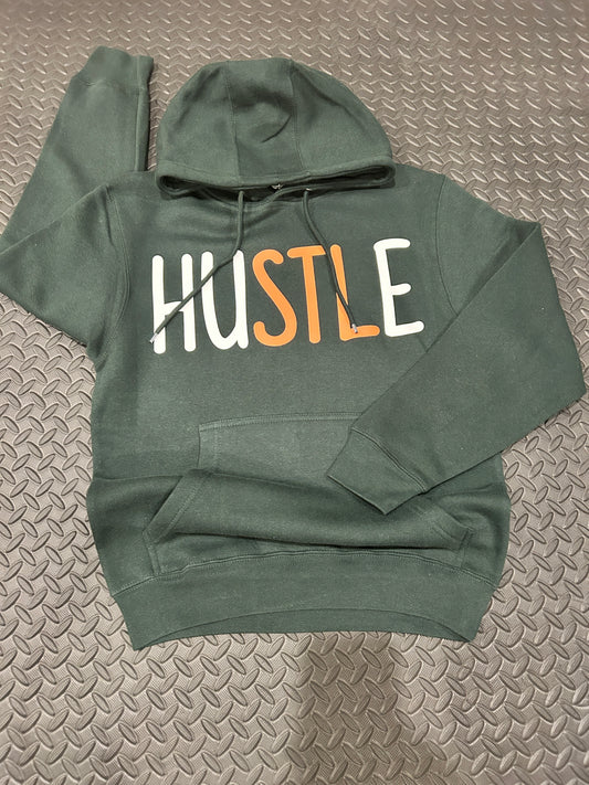 Sports Green “HUSTLE” Hoodie